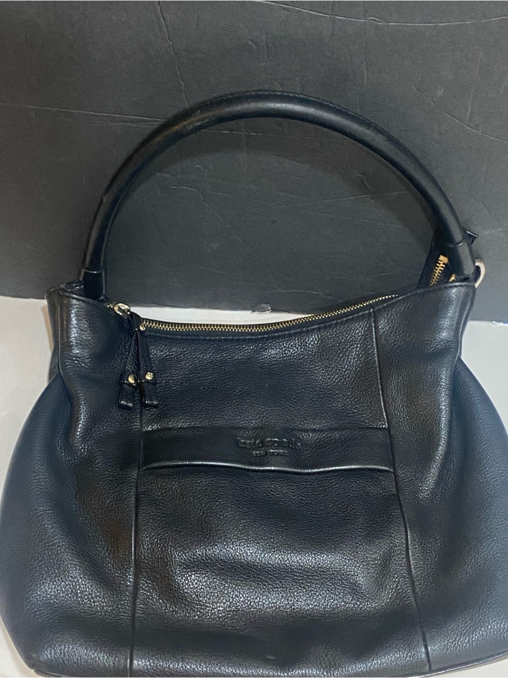 Kate Spade Black Pebbled Purse